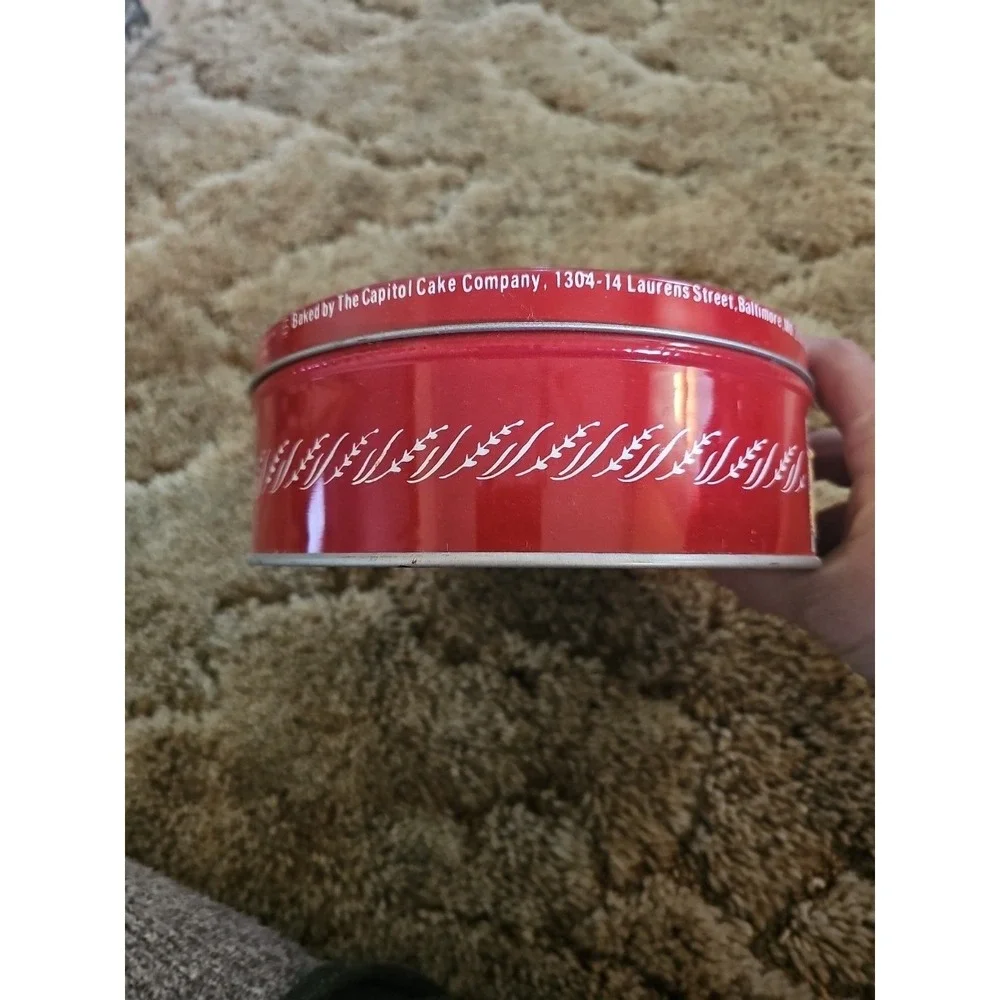 Vintage Shirley Jean Fruit Cake Tin
